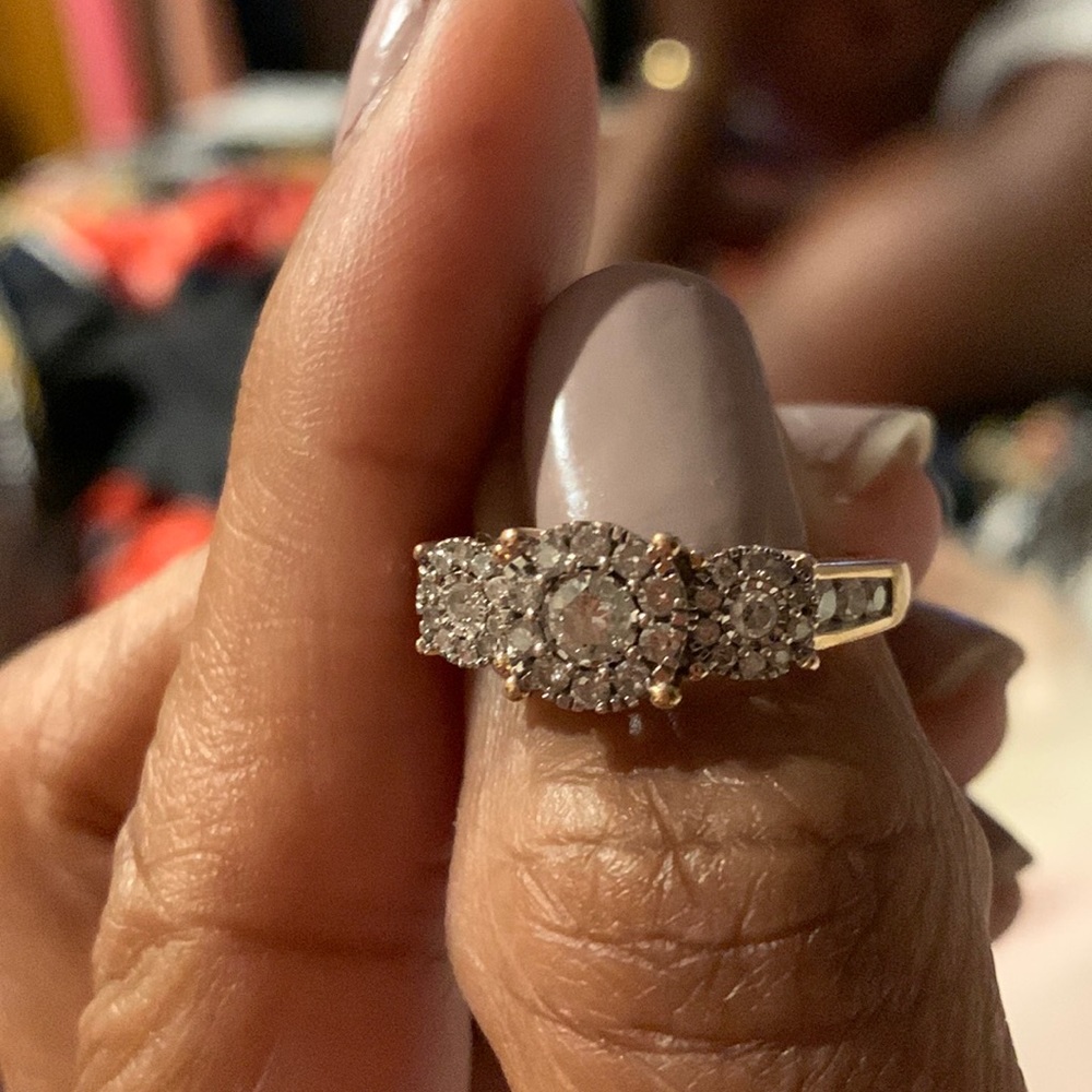 1.3 Diamond Rose Gold Engagement Ring